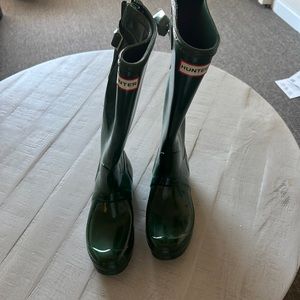 Hunter rain boots